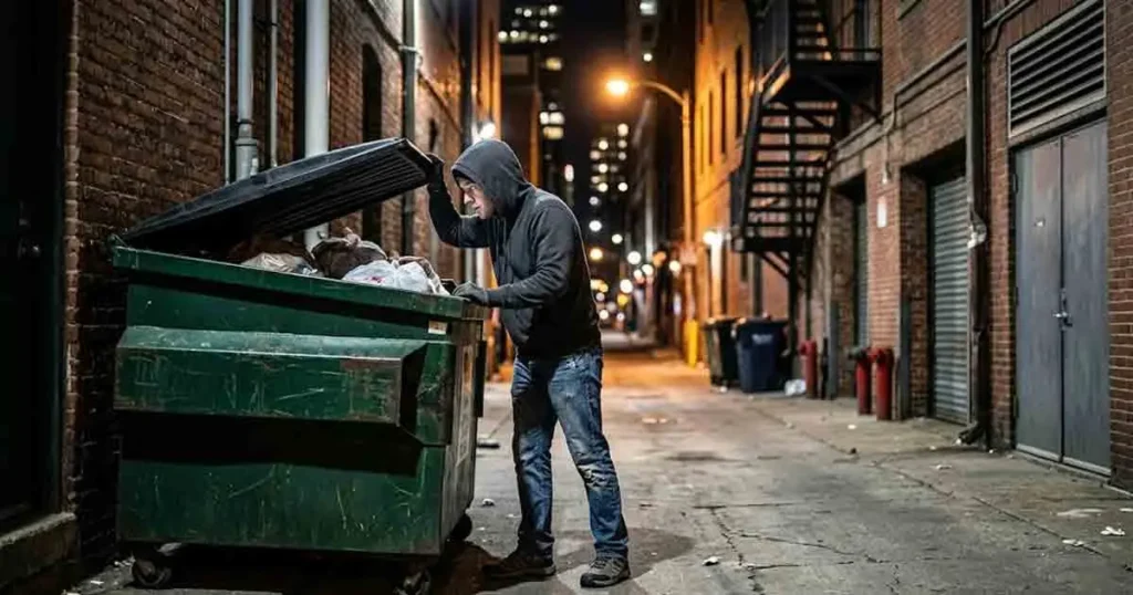 is it illegal to dumpster dive