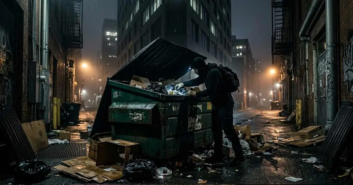 is it illegal to dumpster dive in california