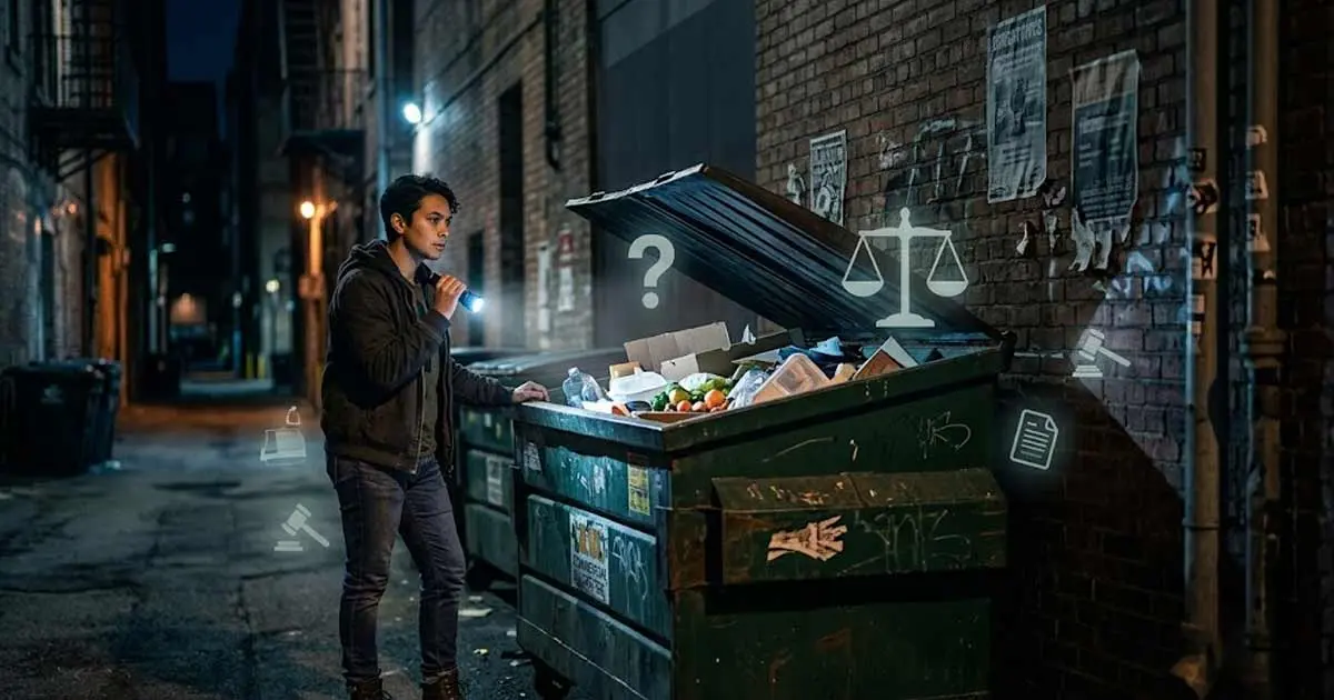 is it illegal to dumpster dive in indiana