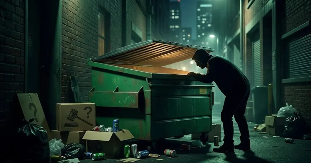 is it illegal to dumpster dive in michigan