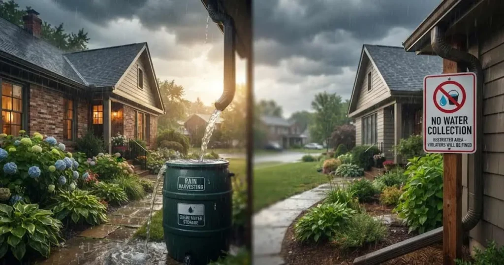 is it illegal to collect rainwater in florida