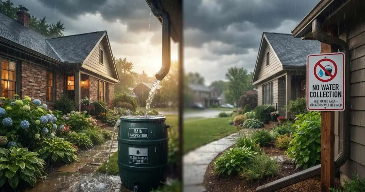is it illegal to collect rainwater in florida