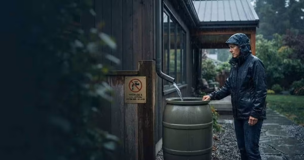 is it illegal to collect rainwater in nc
